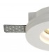 Round Stepped Recessed Spotlight, GU10, White Paintable Gypsum, Cut Out: D:103mm - 8