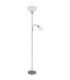 Hinton Mother & Child Lamp Matt Silver Colour  2x E27 E14-2