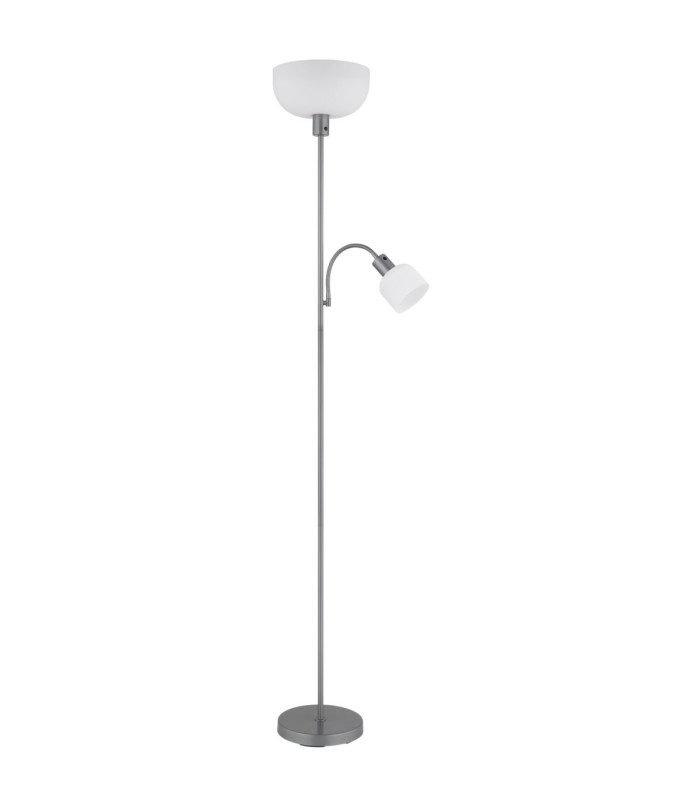 Hinton Mother & Child Lamp Matt Silver Colour  2x E27 E14-2