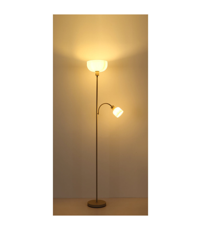 Hinton Mother & Child Lamp Matt Sand Colour  2x E27 E14-7