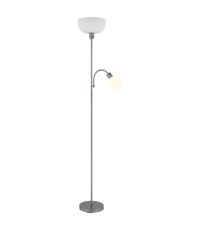 Hinton Mother & Child Lamp Matt Silver Colour  2x E27 E14-5
