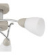Paula Multi Arm Semi Flush Ceiling Lamp Matt Sand Colour  3x E14-4
