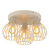 Mateo Semi Flush Ceiling Light Creme Colour  3x E14-1