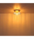 Mateo Semi Flush Ceiling Light Creme Colour  3x E14-4