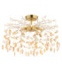 Danna Ceiling Light Matt Gold Colours 8x G9-1
