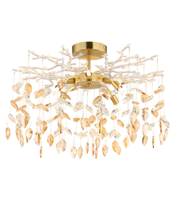 Danna Ceiling Light Matt Gold Colours 8x G9-1