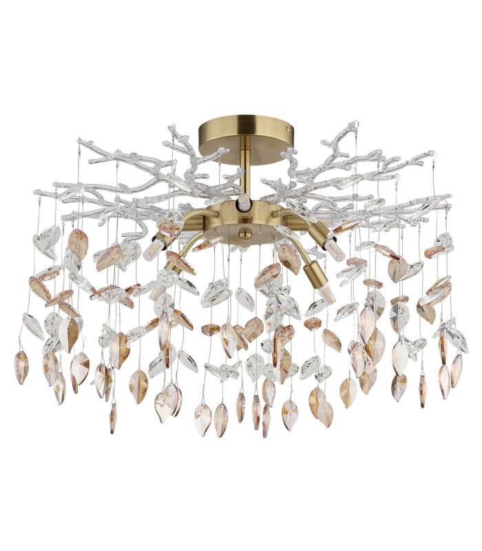 Danna Ceiling Light Matt Gold Colours 8x G9-2