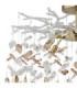 Danna Ceiling Light Matt Gold Colours 8x G9-3