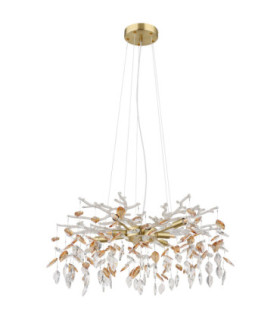 Danna Pendant Ceiling Light Matt Gold Colours 8x G9-2