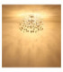Danna Ceiling Light Chrome Smoke Glass Crystal 8x G9-4