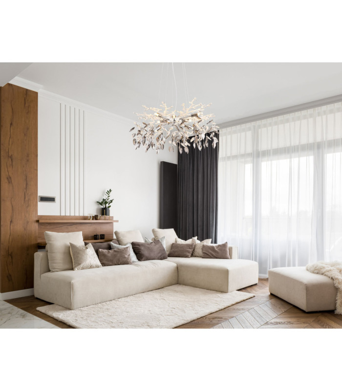 Danna Pendant Ceiling Light Chrome 8x G9-8