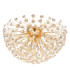 Katrina Ceiling Light Gold Colours 6x G9 3000K-1