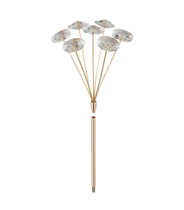 Katrina Ceiling Light Gold Colours 6x G9 3000K-3