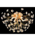 Katrina Ceiling Light Gold Colours 4x G9 3000K-3