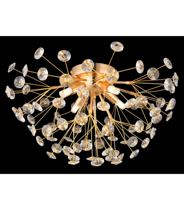 Katrina Ceiling Light Gold Colours 4x G9 3000K-3