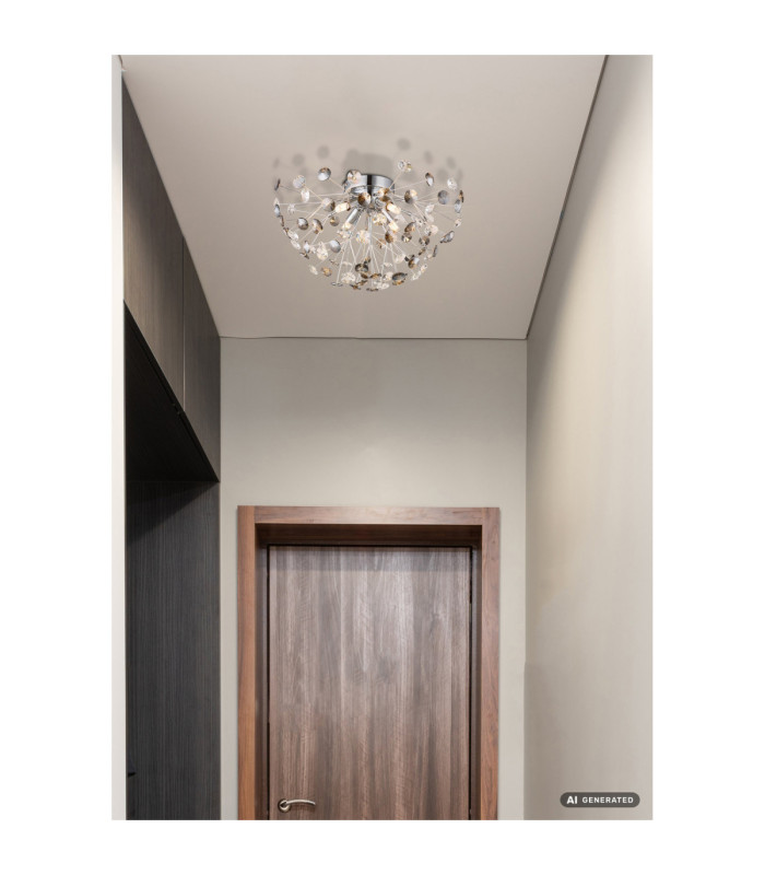 Katrina Ceiling Light Chrome 4x G9 3000K-5