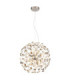Katrina Pendant Ceiling Light Chrome 8x G9 3000K-1