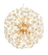 Katrina Pendant Ceiling Light Gold Colours 8x G9 3000K-3