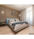 Katrina Pendant Ceiling Light Chrome 8x G9 3000K-5