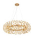 Katrina Pendant Ceiling Light Gold Colours 20x G9 3000K-1