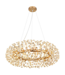 Katrina Pendant Ceiling Light Gold Colours 20x G9 3000K-1