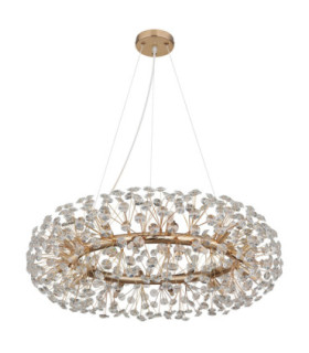 Katrina Pendant Ceiling Light Gold Colours 20x G9 3000K-2