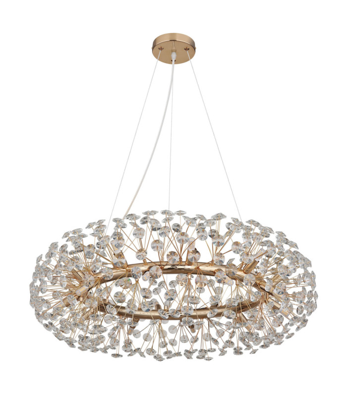 Katrina Pendant Ceiling Light Gold Colours 20x G9 3000K-2