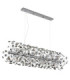 Katrina Bar Pendant Ceiling Light Chrome 12x G9 3000K-2