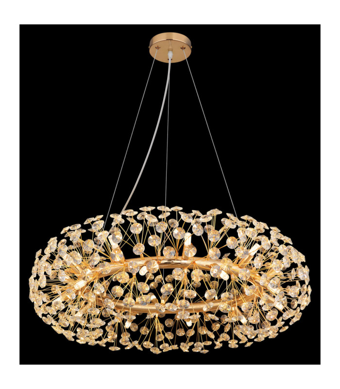 Katrina Pendant Ceiling Light Gold Colours 20x G9 3000K-3