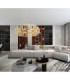 Katrina Pendant Ceiling Light Gold Colours 20x G9 3000K-4
