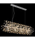 Katrina Bar Pendant Ceiling Light Chrome 12x G9 3000K-4