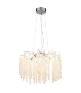 Laverne Pendant Ceiling Light Chrome 6x G9-1