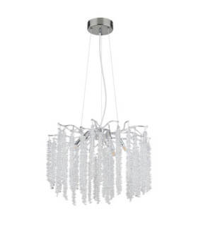 Laverne Pendant Ceiling Light Chrome 6x G9-2