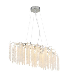 Laverne Pendant Ceiling Light Chrome 9x G9-1