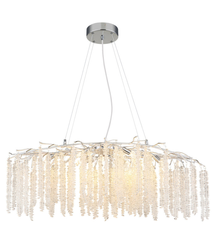 Laverne Pendant Ceiling Light Chrome 9x G9-3