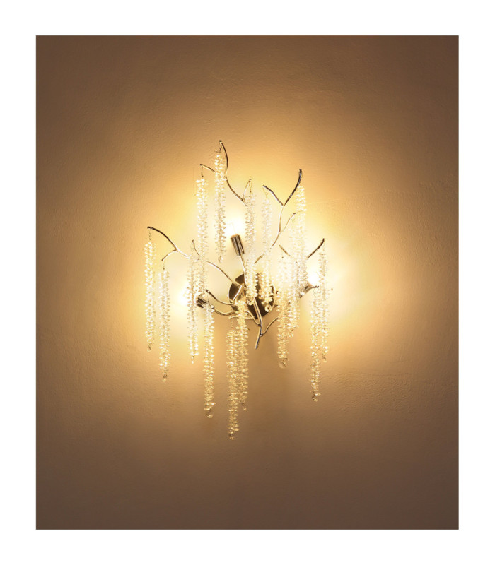 Laverne Wall Lamp Chrome 3x G9-6
