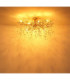 Queena Ceiling Light Matt Gold Colours 7x E14-6