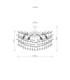 Queena Ceiling Light Matt Gold Colours 7x E14-8