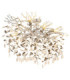 Queena Ceiling Light Matt Silver Colour  7x E14-1