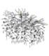 Queena Ceiling Light Matt Silver Colour  7x E14-2