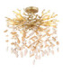 Queena Ceiling Light Matt Gold Colours 6x E14-1