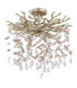 Queena Ceiling Light Matt Gold Colours 6x E14-2