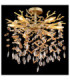 Queena Ceiling Light Matt Gold Colours 6x E14-3