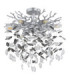 Queena Ceiling Light Matt Silver Colour  6x E14-2