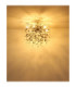 Queena Ceiling Light Matt Silver Colour  6x E14-4