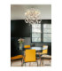 Queena Ceiling Light Matt Silver Colour  6x E14-5