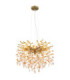 Queena Pendant Ceiling Light Matt Gold Colours 8x E14-1