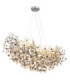 Queena Bar Pendant Ceiling Light Matt Silver Colour  10x E14-1
