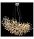 Queena Bar Pendant Ceiling Light Matt Silver Colour  10x E14-4