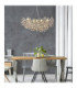 Queena Bar Pendant Ceiling Light Matt Silver Colour  10x E14-7